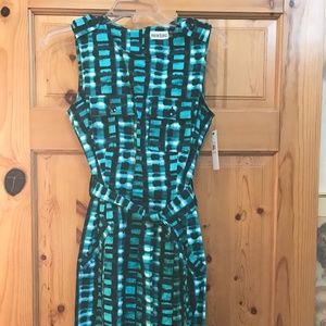 New Marvin Richards Seagreen sheath dress size 2